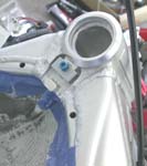 度胸イッパツ、穴を開ける(笑)