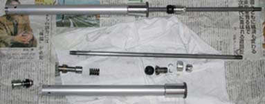 分解されたダンパー